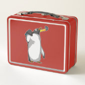 Lunch Box Pingouin à hockey (Dos)