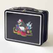 Lunch Box Pingouin as Biker (Devant)