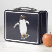 Lunch Box Pingouin at Ice skating with Ice skates (En situation)