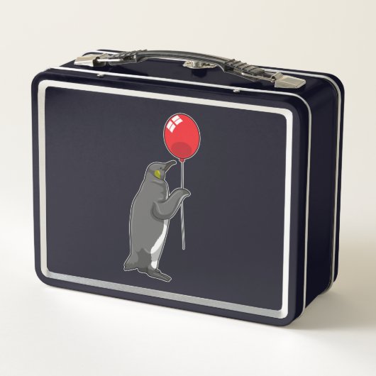 Lunch Box Pingouin avec ballon (Dos)