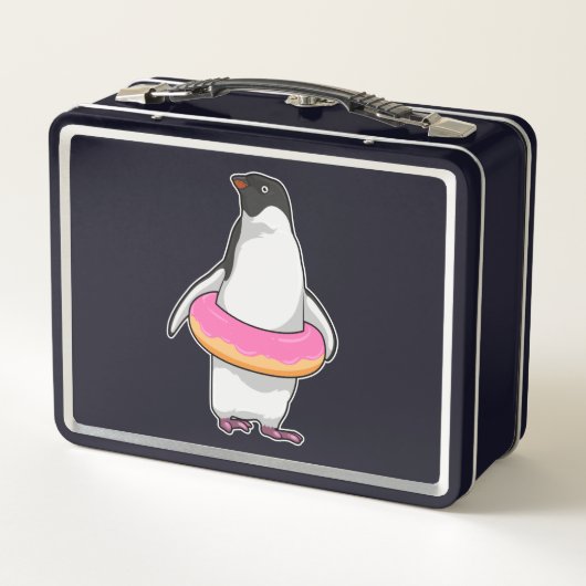 Lunch Box Pingouin avec Donut (Dos)