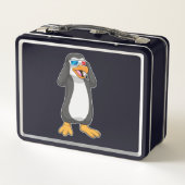 Lunch Box Pingouin avec lunettes (Dos)