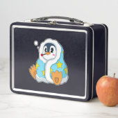 Lunch Box Pingouin avec thermomètre clinique (En situation)