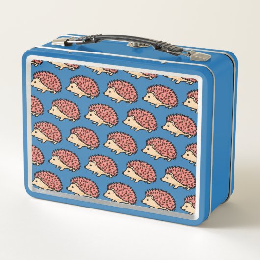 Lunch Box Pink Hedgehog (Dos)