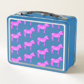 Lunch Box Pink Zebra Kids (Dos)