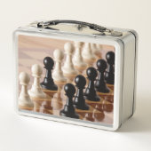 Lunch Box Pions sur le tableau d'échecs (Dos)