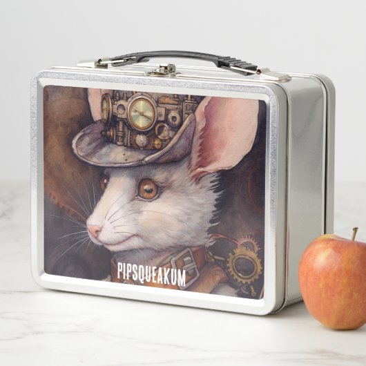 Lunch Box Pipsqueakum Chapeau supérieur Steampunk 27 (En situation)
