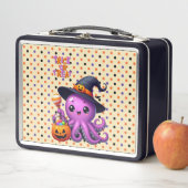 Lunch Box Pique ou traitement Halloween à la pieuvre (En situation)