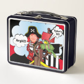 Lunch Box Pirate d'anniversaire (Devant)