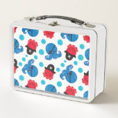 Lunch Box Pirate Octopus, Motif de pieuvre, Animaux de mer (Devant)