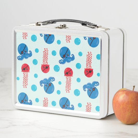 Lunch Box Pirate Octopus, Pirate Jellyfish, Sea Animaux (En situation)