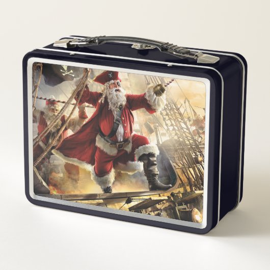 Lunch Box Pirate Père Noël (Dos)