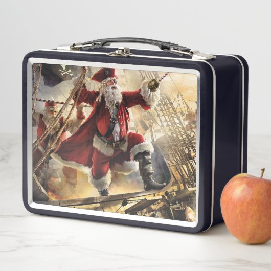 Lunch Box Pirate Père Noël (En situation)