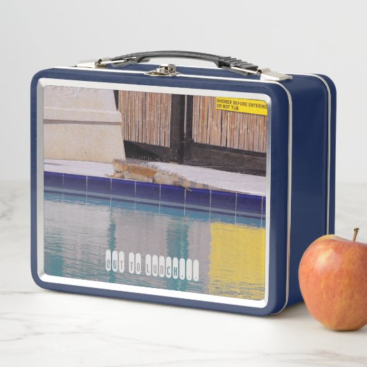 Lunch Box Piscine de l'Iguana (En situation)