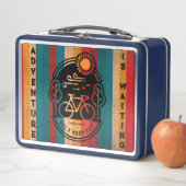 Lunch Box Piste cyclable Retro Half Moon Bay (En situation)