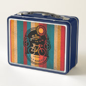 Lunch Box Piste cyclable Retro Half Moon Bay (Dos)