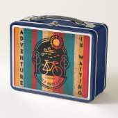 Lunch Box Piste cyclable Retro Half Moon Bay (Devant)