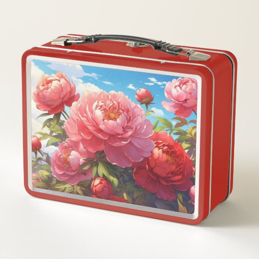 Lunch Box Pivoines (Dos)