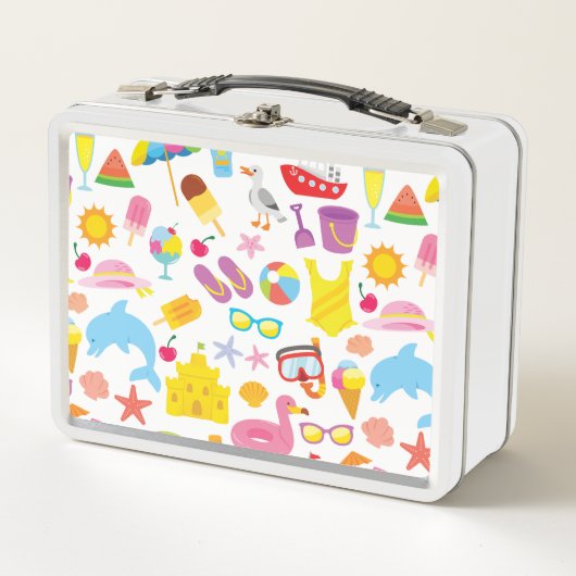 Lunch Box Plage Amusante ! (Devant)