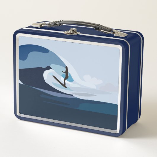 Lunch Box Plage de surfeur Surfing (Devant)