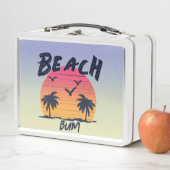 Lunch Box Plage/littoral/tropical/hawaïen (En situation)