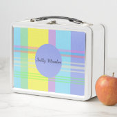 Lunch Box Plaid de Pâques (En situation)