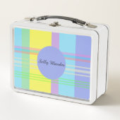 Lunch Box Plaid de Pâques (Devant)