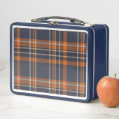 Lunch Box Plaid rustique Noël/hiver (En situation)