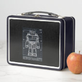 Lunch Box Plan cool Robot Design Engineer Cadeau de vacances (En situation)