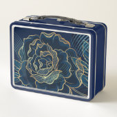 Lunch Box Plan Rose moderne (Dos)