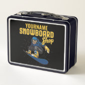Lunch Box Planche À Neige Sur Mesure Snowboard Shop Big Air (Dos)