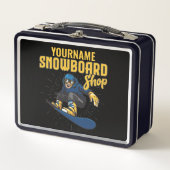 Lunch Box Planche À Neige Sur Mesure Snowboard Shop Big Air (Devant)