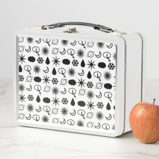 Lunch Box Planètes étoiles Univers (En situation)