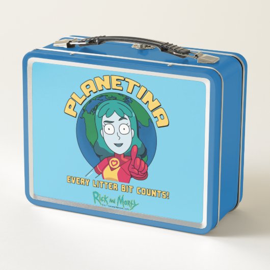 Lunch Box Planetina - Chaque Bit De Litter Compte (Dos)