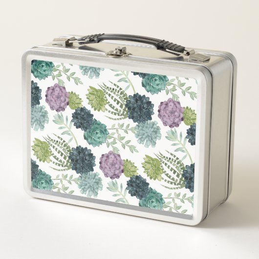 Lunch Box Plante Happiness Collection Motif Succulent (Devant)