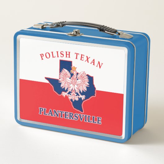 Lunch Box Plantersville Texan polonais (Devant)