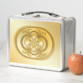 Lunch Box Plaque d'or (En situation)