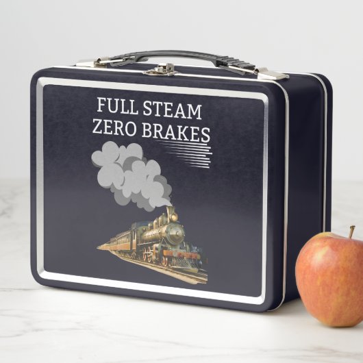 Lunch Box Plein Vapeur Zéro Frein (En situation)