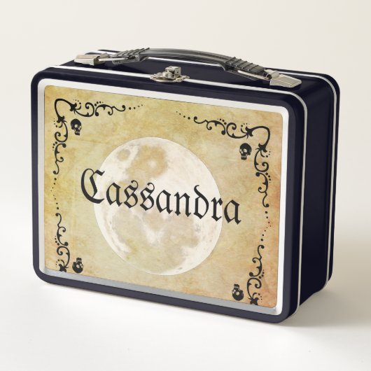 Lunch Box Pleine lune de goth lunaire (Devant)