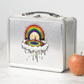 Lunch Box Pluie arc-en-ciel (En situation)