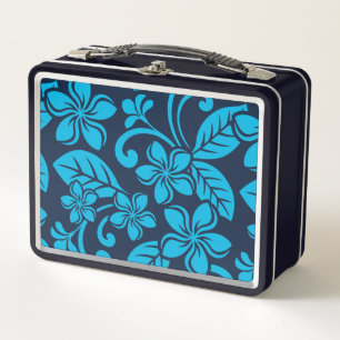 Lunch Box PLUMÉRIE DE L'ÎLE (Bleu x 2)