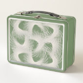 Lunch Box Plumes volantes blanches (Devant)