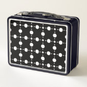Lunch Box Points blancs, motif à pois, points, pois (Dos)