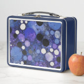Lunch Box Points blancs noirs (En situation)