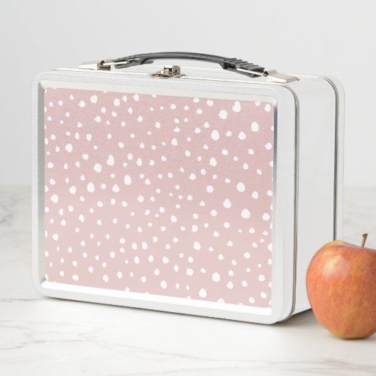 Lunch Box Points Dalmatiens Rose, Points Dalmatiens, Impress (En situation)