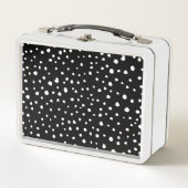 Lunch Box Points dalmatiens, Zones dalmatiennes, Noir et Bla (Devant)