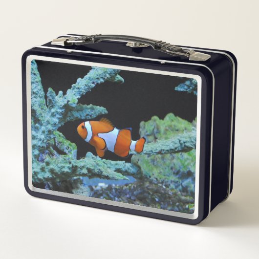 Lunch Box Poisson clown mou en corail (Dos)