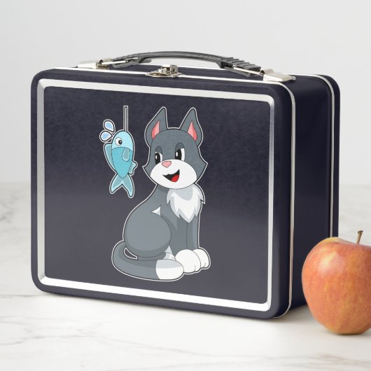 Lunch Box Poisson de chat (En situation)