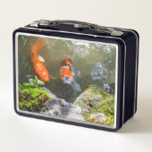 Lunch Box Poisson Koi dans un étang (Dos)