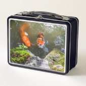 Lunch Box Poisson Koi dans un étang (Devant)